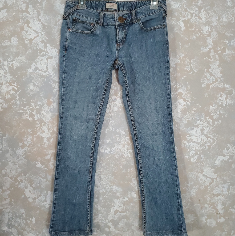 FREE PEOPLE Womens Sz 27 Medium Wash Slim Jeans